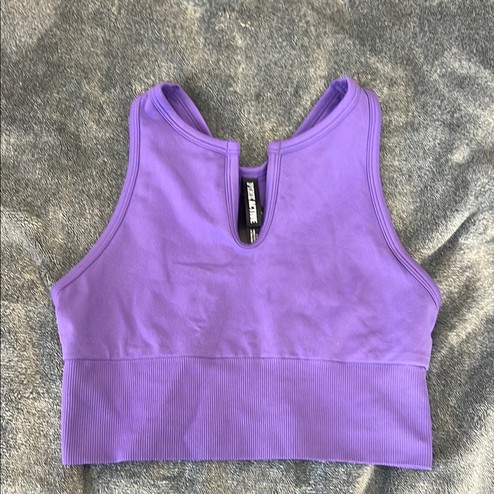 PINK Victoria's Secret Lavender Sports Top